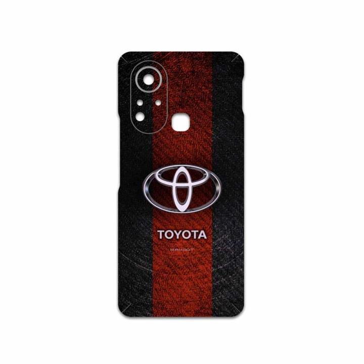 برچسب پوششی ماهوت مدل TOYOTA-Logo مناسب برای گوشی موبایل اینفینیکس Hot 11s MAHOOT TOYOTA-Logo Cover Sticker for Infinix Hot 11s